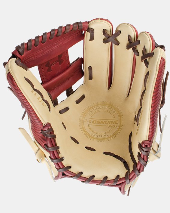 UA Genuine Pro 11.50" Baseball Fielding Glove, Maroon, pdpMainDesktop image number 0